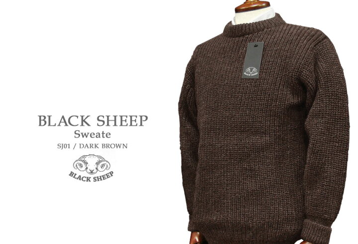楽天市場】□TRAD SALE！BLACK SHEEP / ブラックシープ クルーネック 