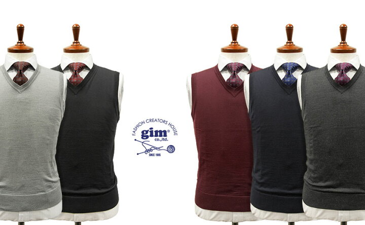楽天市場】□TRAD SALE！□ gim / ジム [ プルオーバー ] ニットベスト 