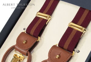���y���{���K�A���㗝�X���i�z[ ALBERT THURSTON / �A���o�[�g�T�[�X�g�� �T�X�y���_�[ ] �ѕ�25mm �i���[ �T�X�y���_�[ ( ���C���n�ɃC�G���[�I�[�J�[�̃X�g���C�v�� ) ALS25-14 ( �����Y ) �y�y�M�t_