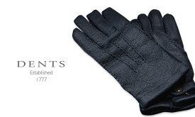 [デンツ社公認販売店]DENTS 手袋 / デンツ手袋 PECCARY / ペッカリー ( 猪豚革 ) [ NAVY / ネイビー ] 15-1564 NAVY 【楽ギフ_包装】