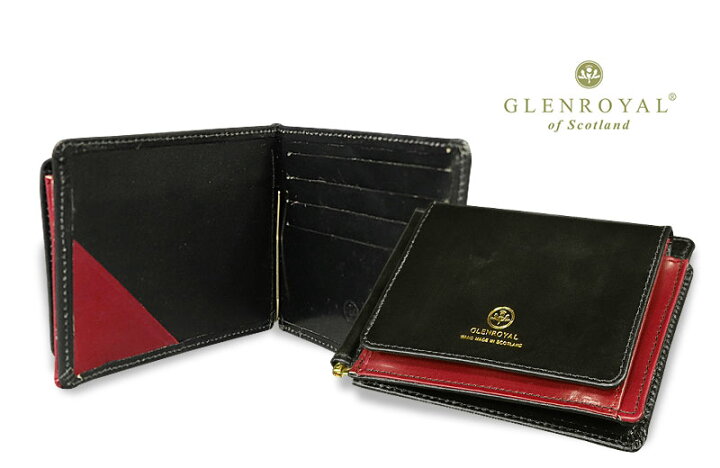 美品！】GLENROYAL グレンロイヤル マネークリップ ネイビー いやぁ 