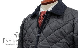 LAVENHAM / ラベンハム [ DENHAM / デンハム ] [ ポリエステル ] ●331 / NAVY キルティングジャケット キルティングコート / メンズ / MENS ( LVH101360200B0/SLJ9003 )