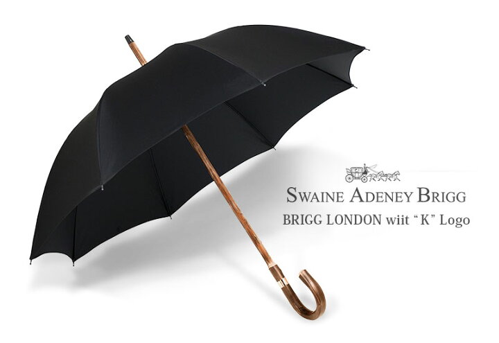 楽天市場 イギリス スウェイン アドニー ブリッグ Brigg Kingsman キングスマン Polished Chestnut ポリッシュド チェスナット傘 Brigg London Wiit K Logo トラッド ハウス フクスミ