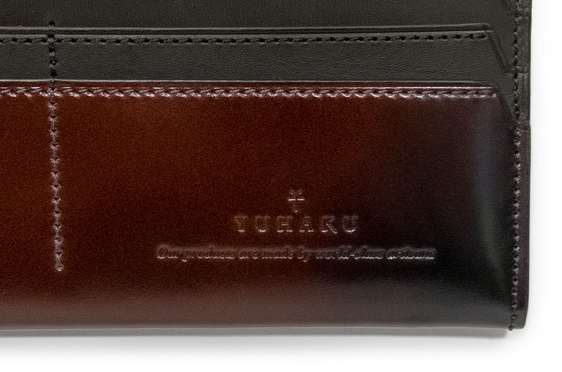 YUHAKU / ユハク [ Du Monde / デュモンド ] Cordovan Long Wallet / コードバン長財布 ( YAC113  ) ( メンズ/レザー/ロングウォレット/札入れ ) 【楽ギフ_包装】 | トラッド ハウス フクスミ