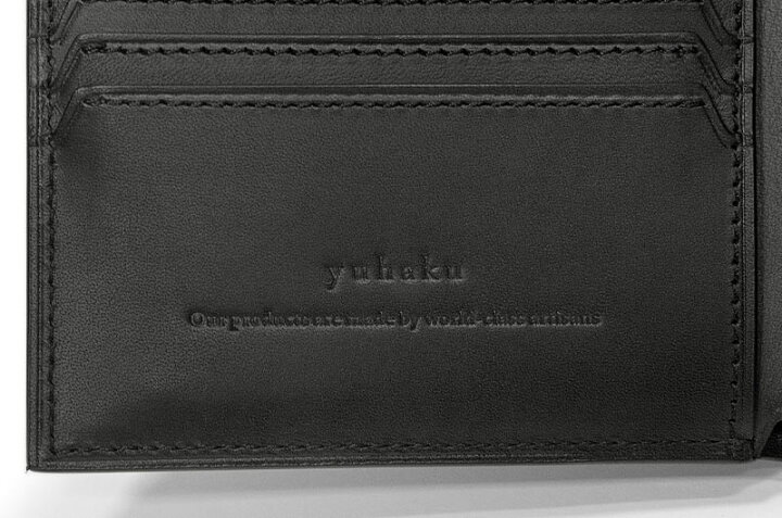 楽天市場】[yuhaku正規販売店]yuhaku / ユハク 二つ折り札入れ[ Du 
