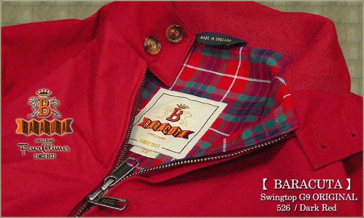 楽天市場】【 BARACUTA / バラクータ 】スウィングトップ / G9 
