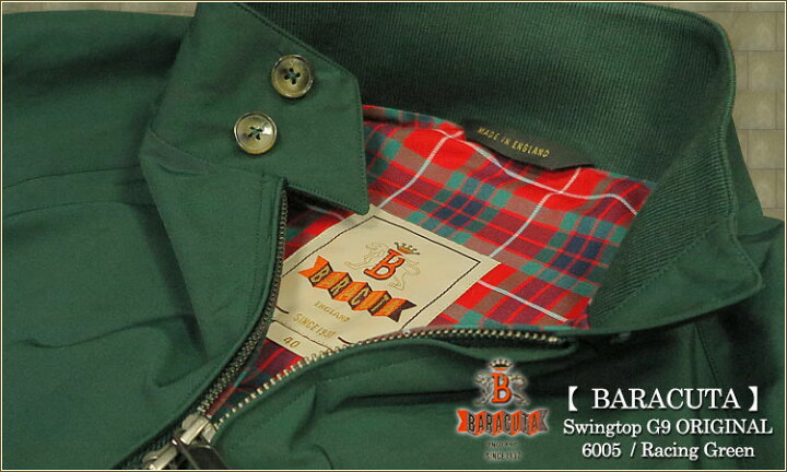 楽天市場】【 BARACUTA / バラクータ 】スウィングトップ / G9 
