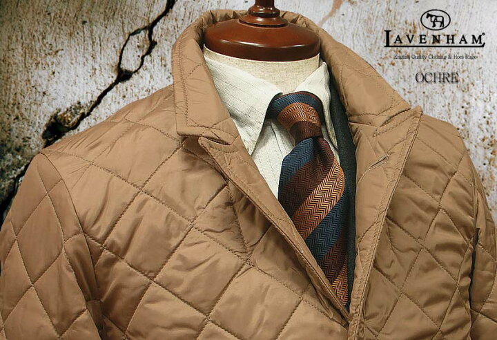 楽天市場 Lavenham ラベンハム Starston スターストン ラブンスター 5 Ochre キルティング チェスターコート キルティングコート メンズ Mens トラッド ハウス フクスミ