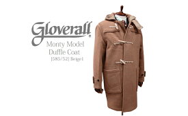 GLOVERALL / グローバーオール ダッフルコート New Monty model / ニューモンティモデル メンズ/585/52 ( BEIGE1 )●
