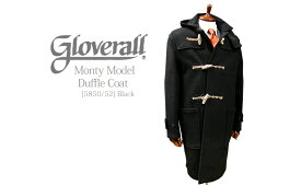 GLOVERALL / グローバーオール ダッフルコート Monty model / モンティモデル 5850/52/メンズ ( BLACK )●