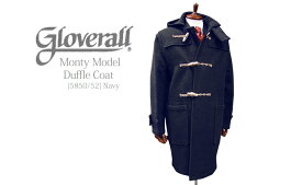 GLOVERALL / グローバーオール ダッフルコート New Monty model / ニューモンティモデル 5850/52 / メンズ ( NAVY )●