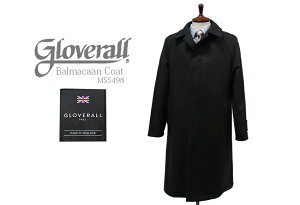 GLOVERALL / O[o[I[ XeJ[R[gBalmacaan Coat / o}J[R[g [ MS5498 nCY R[g BLACK / ubN ] JV~g CMX / Y / {KA㗝Xi