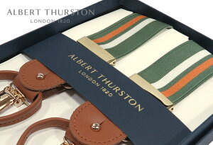 �y���{���K�A���㗝�X���i�z[ ALBERT THURSTON / �A���o�[�g�T�[�X�g�� �T�X�y���_�[ ] �ѕ�35mm / �T�X�y���_�[ (�������򂠂�O���X�O���[���n�ɃI�t�z���C�g×�I�����W�̃X�g���C�v�� ) ALS-72 ( 