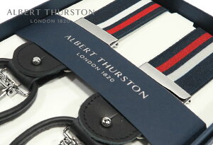 �y���{���K�A���㗝�X���i�z[ ALBERT THURSTON / �A���o�[�g�T�[�X�g�� �T�X�y���_�[ ] �ѕ�35mm / �T�X�y���_�[ (�������򂠂�Z���n�ɃI�t�z���C�g×�Ԃ̃X�g���C�v�� ) ALS-73 ( �����Y ) �y�y�M�t_