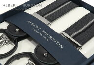 【日本正規輸入代理店商品】[ ALBERT THURSTON / アルバートサーストン サスペンダー ] 帯幅35mm / サス…