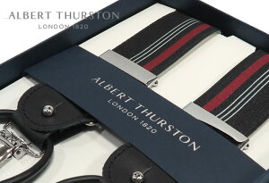�y���{���K�A���㗝�X���i�z[ ALBERT THURSTON / �A���o�[�g�T�[�X�g�� �T�X�y���_�[ ] �ѕ�35mm / �T�X�y���_�[ (�������򂠂�u���b�N�n�ɐ�×�I�t�z���C�g�̃X�g���C�v�� ) ALS-82( �����Y ) �y�y�M