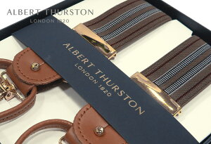 �y���{���K�A���㗝�X���i�z[ ALBERT THURSTON / �A���o�[�g�T�[�X�g�� �T�X�y���_�[ ] �ѕ�35mm / �T�X�y���_�[ ( �u���E���x�[�W���n�ɐԒ��n×�u���b�N×�I�t�z���C�g�̃X�g���C�v�� ) ALS-83( ����
