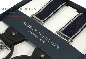 �y���{���K�A���㗝�X���i�z[ ALBERT THURSTON / �A���o�[�g�T�[�X�g�� �T�X�y���_�[ ] �ѕ�25mm �i���[ �T�X�y���_�[ ( �_�[�N�l�C�r�[�n�ɃI�t�z���C�g �X�g���C�v�� ) ALS25-08 ( �����Y ) �y�y�M�t_