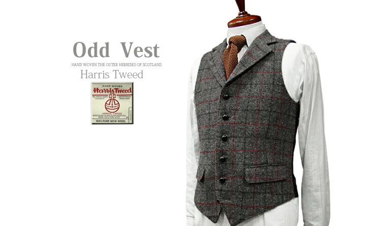 楽天市場】☆ポイント5倍開催中☆・OddVest / 襟付きオッドベスト 