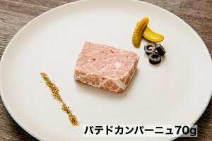 パテドカンパーニュ 70g 国産 日本人の舌に合わせて製造 ミニサイズ ワイン お酒のお供 おつまみ