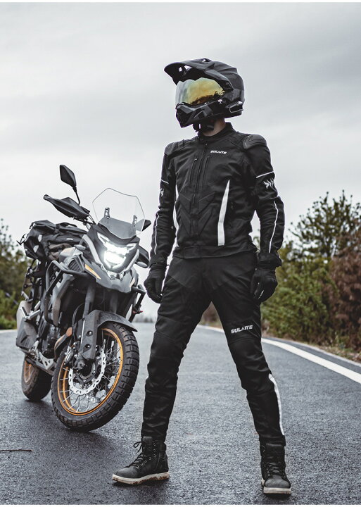 楽天市場】バイクジャケット バイクパンツ メンズ 夏用メッシュ 上下2 