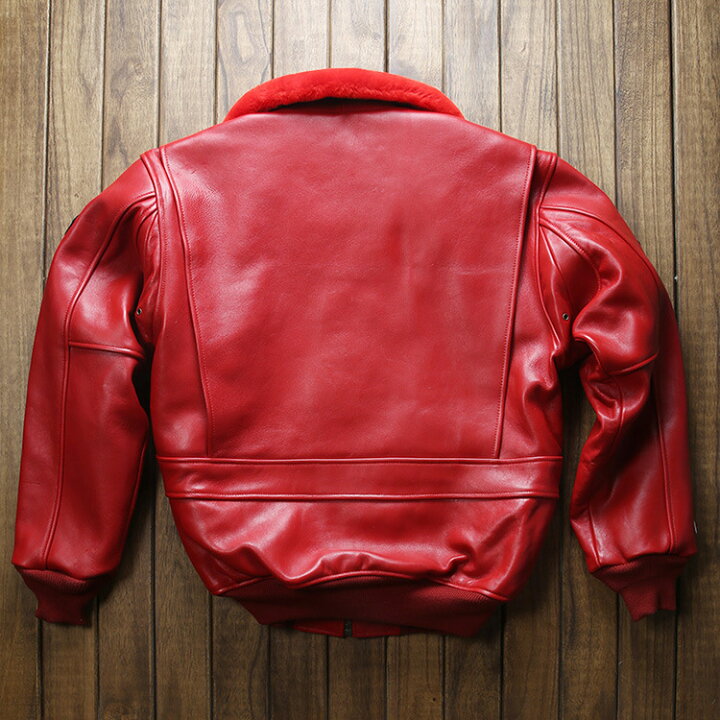 楽天市場】レザージャケット 本革ジャケット メンズ ウールファー襟 