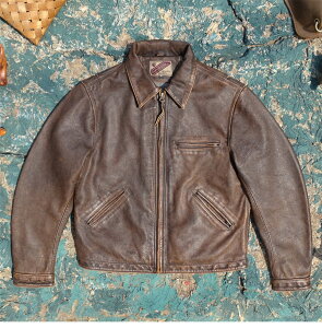 レザージャケット 秋 冬 メンズ 革ジャケット ヴィンテージ風 牛革 カジュアルジャケット 秋春 革ジャン ライダースジャケット アウター バイクジャケット ブルゾン 折襟 天然レザー 上着