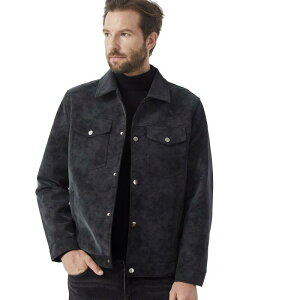 レザージャケット スエード 革ジャン 秋冬 メンズ ジャケット 灰色 カジュアルアウター ブルゾン 紳士服 男 ライダースジャケット 防風 ブラウン 無地 皮ジャン 送料無料