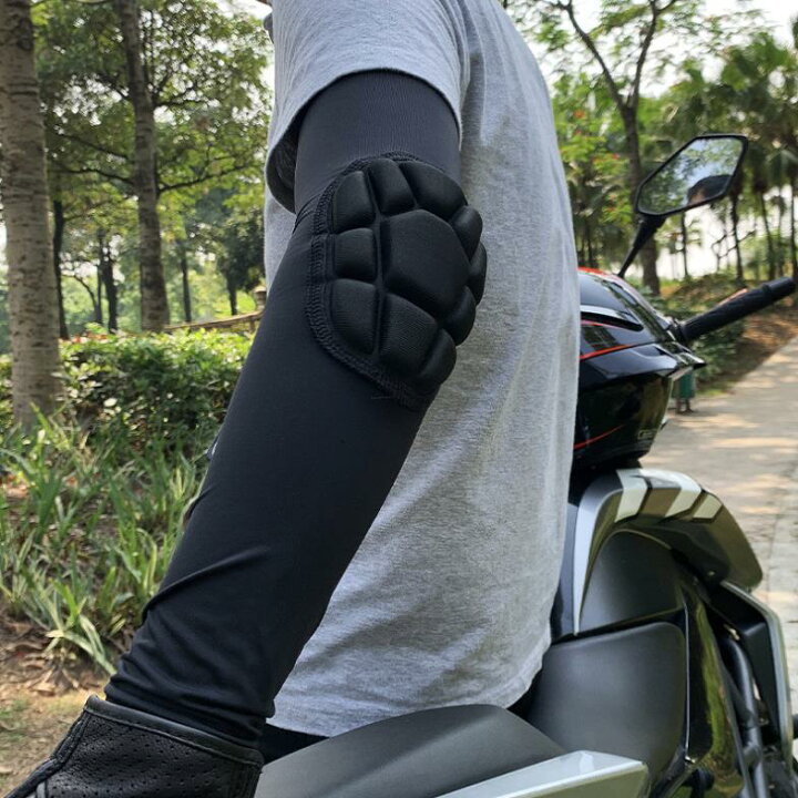 楽天市場】エルボーガード 肘用バイクプロテクター 左右セット ひじ 