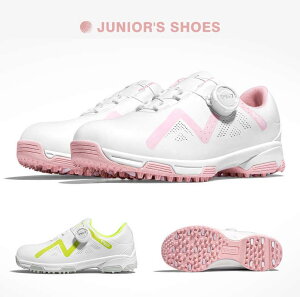 �S���t�V���[�Y �L�b�Y �S���t�X�j�[�J�[ 20-24CM�W�J PGM �q�� �I�[���V�[�Y�� BOA �_�C������ �X�p�C�N���X ���̎q �j�̎q ���K��p �S���t�C �h�� �^���V���[�Y �O���b�v�͍��� ���N Golf shoe