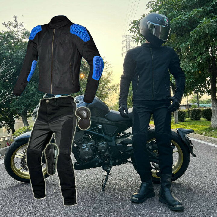 楽天市場】バイクジャケット バイクパンツ メンズ 夏用メッシュ  