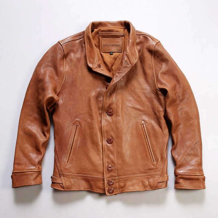 THEARMY＆NAVYSURPLUS/レザージャケット・ブルゾン山羊革 