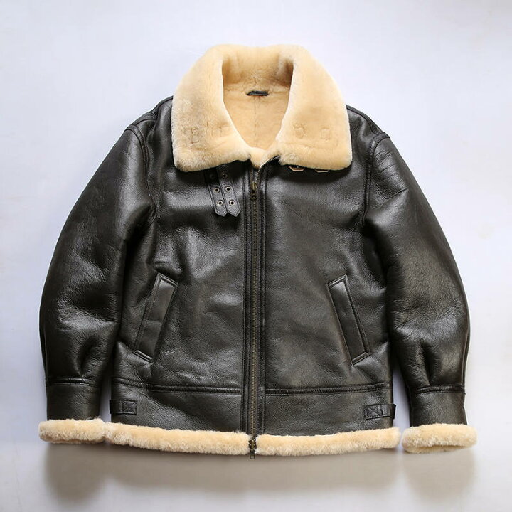 楽天市場】本革ジャケット レザージャケット ウール 牛革 革ジャン 