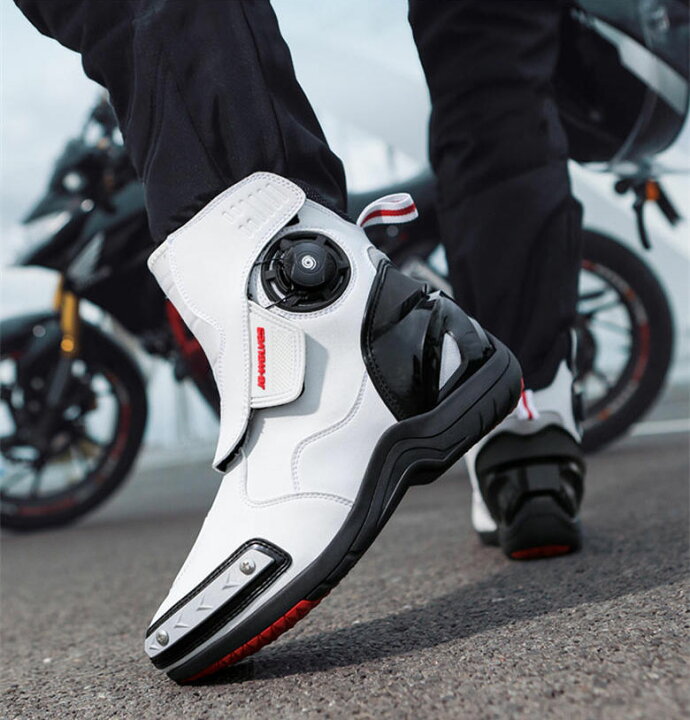 楽天市場】バイクブーツ メンズ レディース ハーフブーツ ロングブーツ 