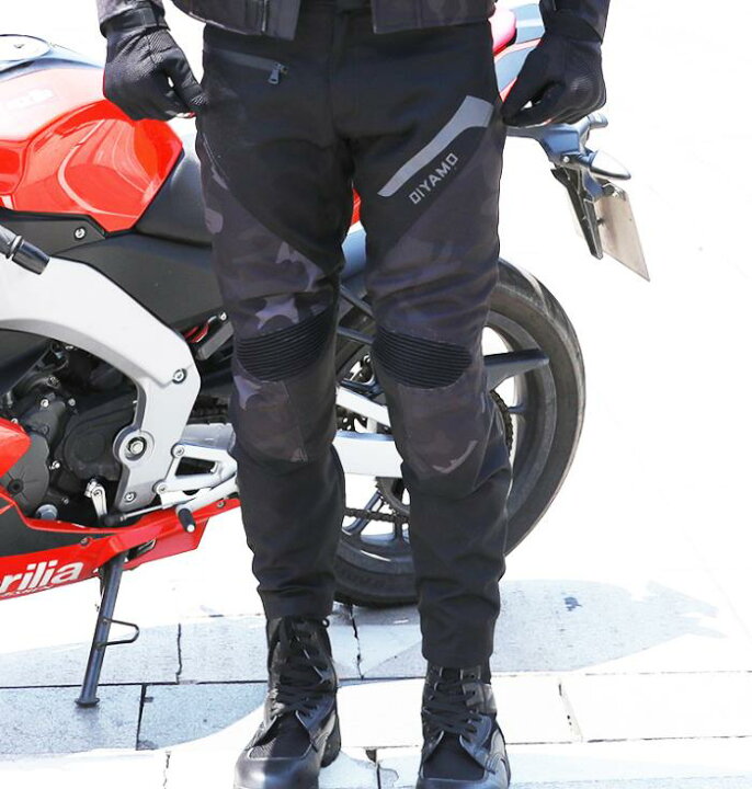 楽天市場 バイクパンツ バイクズボン インナー付き メンズ バイク用 ライダーパンツ 春夏秋冬 プロテクター装備 オールシーズン 耐磨 レーシング ライディング かっこいい 迷彩 送料無料防水防寒 福祥 楽天市場店