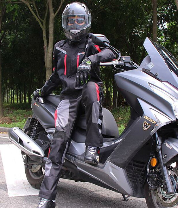 楽天市場】バイクウエア バイクジャケット 上下セット メンズ メッシュ 