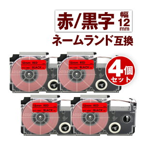 JVIp l[h ݊ e[v 12mm x XR-12RD 4 ԃe[v  l[h Casio Ή ݊ e[vJ[gbW J[x S ݊x 12mm