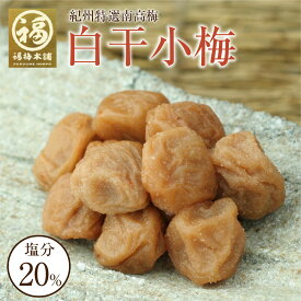 梅干し 無添加 塩だけ ギフト プレゼント 梅 昔ながらのすっぱい梅 塩漬け 塩分20％ 白干小梅 200g 400g 600g 800g 【あす楽15時(※土日祝を除く)】