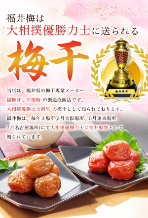 【送料無料】【ギフト包装不可】本格派梅干し:塩と紫蘇だけで漬けた昔ながらの無添加の梅干「しそ漬・福梅ぼし(無選別品)1kg」ご奉仕品
