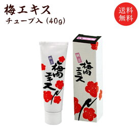 【送料無料】梅エキス チューブ入 40g【ネコポスでお届け】あさイチ お取り寄せ グルメ