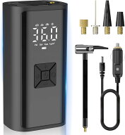 【スーパーDEAL10%ポイントバック&クーポンで2680円&レビュー特典】電動空気入れ コードレス ロード バイ…