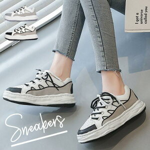 スニーカー 厚底スニーカー レディース ローカットスニーカー 韓国 歩きやすい 通学 春 おしゃれ 軽量 甲高 幅広 コンフォートシューズ 韓国風 スポーツ