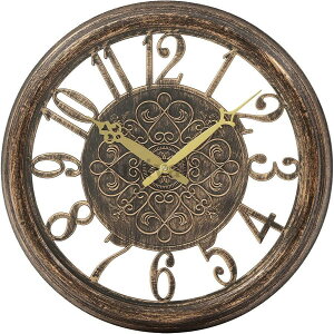 壁掛け時計 掛け時計 おしゃれ 静音 レトロ時計 北欧 大型 アンティーク風 レトロ ギフト インテリア 時計