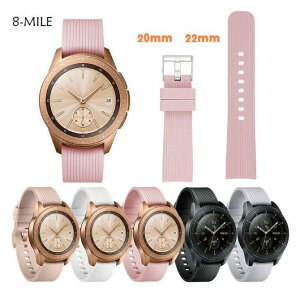 Galaxy Watch 42 / 46 original silicone belt 20MM 22MM �V���R�� �X�}�[�g�E�H�b�` �X�}�[�g���v �x���g �o���h Samsung �T���X�� Garmin �K�[�~�� LG Huawei