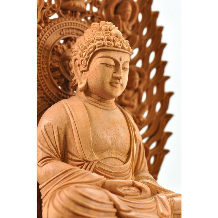 楽天市場】【曹洞宗 臨済宗 禅宗】仏像 白檀 釈迦如来 八角台座 飛天 