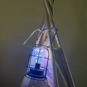 インテリアLEDライト イルミネーションライト 飾り付け 玄関 ワイヤー シェードランプ スタンド ナイトライト 寝室 ランタン テーブルランプ インテリア かわいい キャンプ 子供 ギフト LED