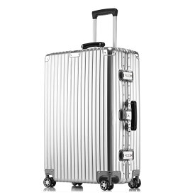スーツケース Lサイズ 26インチ キャリーバッグ ビジネス 出張 国内 海外 帰省 フレーム TSAロック あす楽対応 5泊 6泊 7泊 シンプル ダブルキャスター 保証付き 送料無料 軽い 軽量