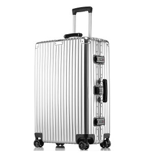 スーツケース Lサイズ カスタムパーツ tsaロック トランク ダイヤル式 五泊 六泊 七泊 軽量 丈夫 おすすめ アルミフレーム おしゃれ 大型 静音 スリム 送料無料 バッグ ビジネス メンズ レディ