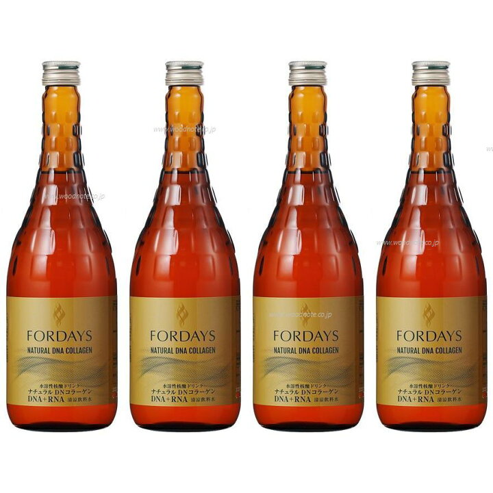 楽天市場】フォーデイズ 核酸ドリンク ナチュラルDNコラーゲン 4本 