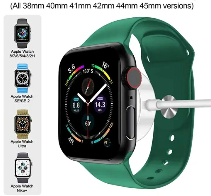 楽天市場】AppleWatch充電ケーブル1m アップルウォッチ充電ケーブル 